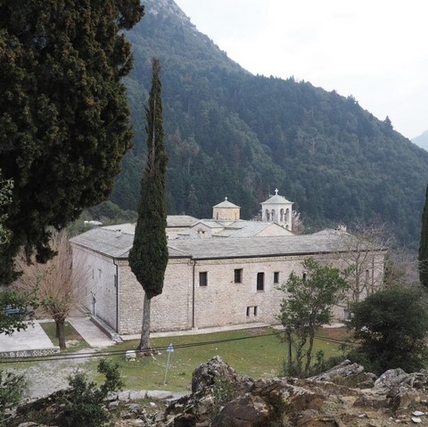 retreat silent greece monastery